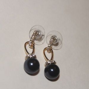 Navy Blue Earrings